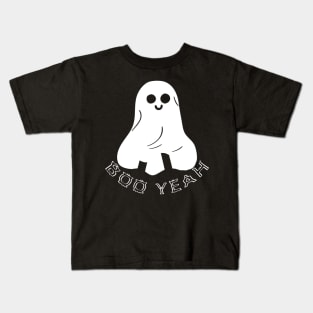 Boo Yeah Halloween Ghost Kids T-Shirt